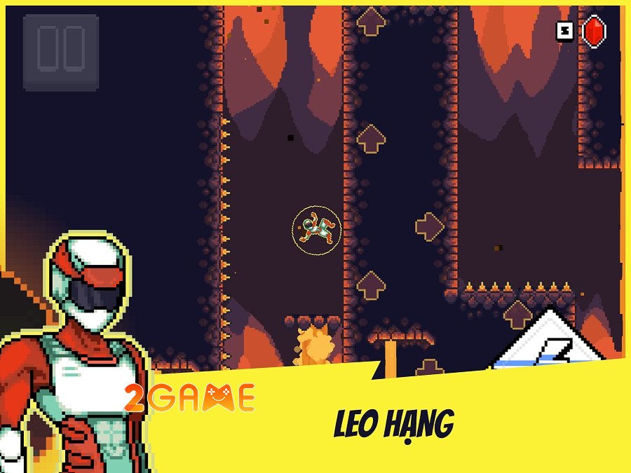 Astronaut Joe: Magnetic Rush – Game pixel retro phong cách arcade độc đáo astronaut joe release 2