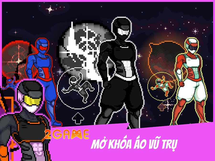 Astronaut Joe: Magnetic Rush – Game pixel retro phong cách arcade độc đáo astronaut joe release 3