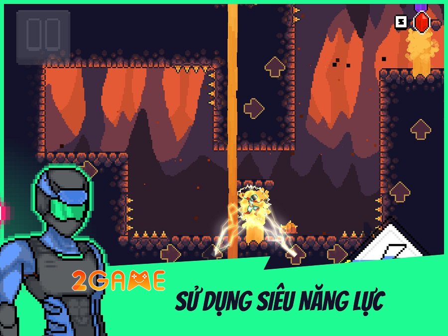 Astronaut Joe: Magnetic Rush – Game pixel retro phong cách arcade độc đáo astronaut joe release 4
