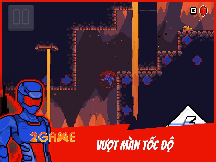 Astronaut Joe: Magnetic Rush – Game pixel retro phong cách arcade độc đáo astronaut joe release 5