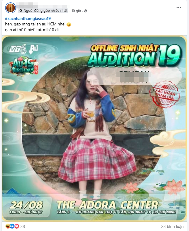 au_20_08_2025_13_33 Game thủ "rần rần" xác nhận tham gia sinh nhật Audition 19 tuổi - Bản Sắc Xứ Au au 20 08 2025 13 33