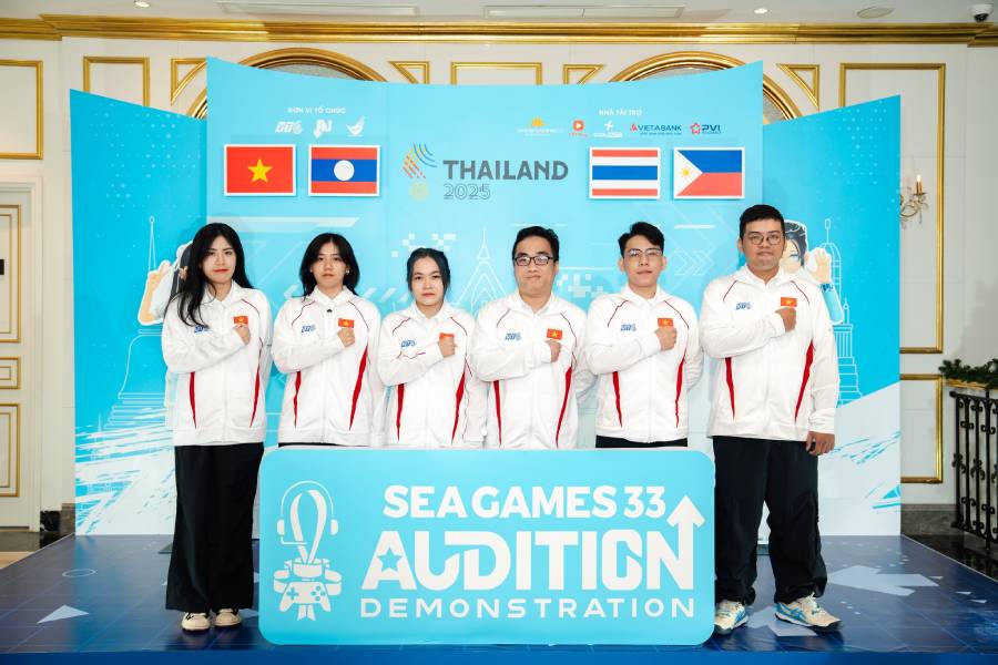 Lễ ra mắt đội tuyển Esports Audition Việt Nam dự SEA Games 33 audition sea games 33 2