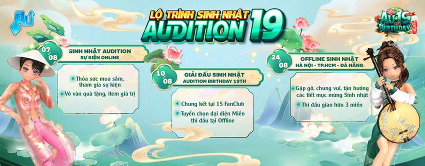 auu199 Toàn cảnh sự kiện Offline Sinh nhật Audition 19 - Bản Sắc Xứ Au auu199