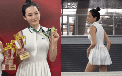 Chi Pu khoe vòng 1 cực bốc, Hiền Hồ vén váy thi đấu hừng hực trên sân pickleball- Ảnh 2.