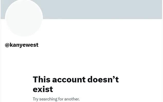 Tài khoản X (Twitter) của Kanye West đã bị Elon Musk vô hiệu hóa- Ảnh 1. Tài khoản X (Twitter) của Kanye West đã bị Elon Musk vô hiệu hóa- Ảnh 1.