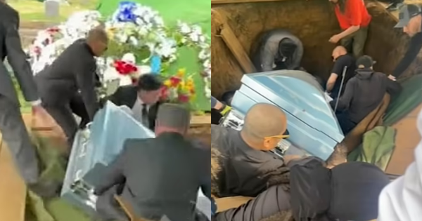 Tang lễ ám ảnh: Quan tài rơi thẳng xuống huyệt, suýt "chôn sống" cả người khiêng avatar1744192861743 1744192862292356940471png