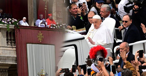 Những khoảnh khắc cuối cùng của Giáo hoàng Francis: Nụ cười từ Vương cung Thánh đường Phêrô và lời nói cuối avatar1745241774288 1745241776537670059002 0 0 600 960 crop 17452417920261321690843jpg