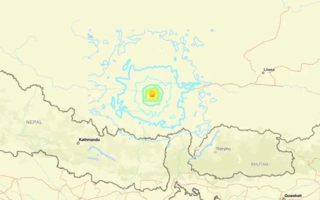 Động đất mạnh rung chuyển Tây Tạng (Trung Quốc)- Ảnh 1.