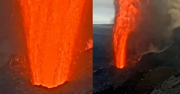 Cảnh tượng không tưởng ở Hawaii: Dung nham phun trào từ miệng núi lửa như cột lửa khổng lồ, cao ngang tháp Eiffel avatar1748260733512 1748260734153660916070 97 0 600 960 crop 17482607850321178225548gifpng