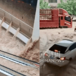 Toàn cảnh lũ lụt lịch sử tại Trung Quốc: Nước đổ như thác tại trung tâm thương mại, cầu cao tốc gãy đôi, xe trôi trên đường avatar1750757400904 1750757401347104274568gifpng