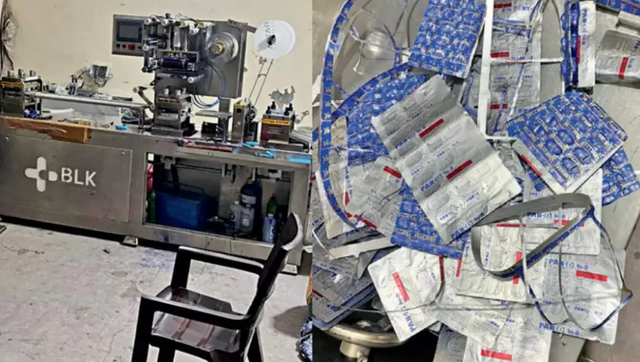 Phát hiện kho sản xuất, đường dây buôn thuốc giả trị giá hàng chục tỷ đồng, cảnh sát thu giữ 340.000 viên thuốc gồm kháng sinh, giảm đau, thuốc điều trị tiểu đường- Ảnh 1.