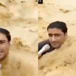 Nam phóng viên Pakistan "bình tĩnh" cập nhật tình hình mưa lũ dù nước cuồn cuộn, dâng cao tới cổ avatar1753157390823 1753157391423828927379gifpng