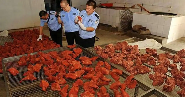 Nhận tin báo, cảnh sát đột kích nhà máy trên núi, triệt phá đường dây sản xuất thịt bò khô từ vịt doanh thu 36 tỷ đồng/tháng, bắt giữ 23 người avatar1753255247885 17532552483651516344861png