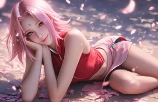 Khi AI “nâng cấp” nhan sắc Sakura: Nữ ninja làng Lá đẹp nóng bỏng ăn đứt nguyên tác avatar1754037425344 17540374262411183953495jpg 1