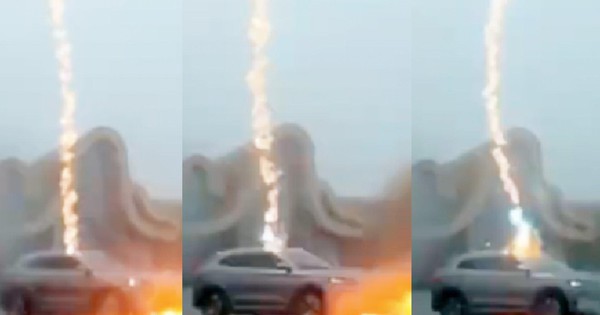 Xe điện Trung Quốc chịu được 3 lần sét đánh liên tiếp: Tình trạng của tài xế mới là điều gây bất ngờ avatar1755404452651 17554044529601412209834jpg