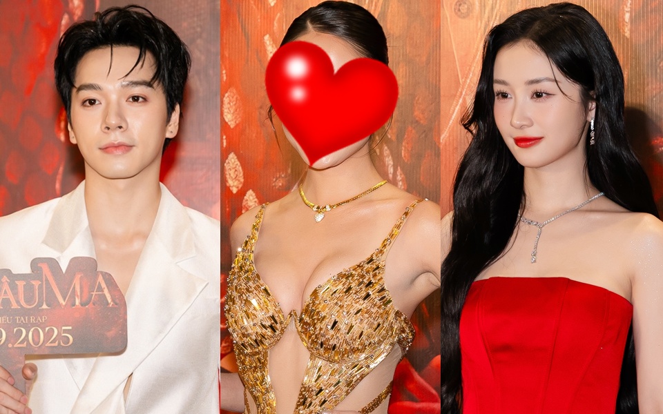 Thảm đỏ hot nhất hôm nay: Lý Hải - Minh Hà xuất hiện theo cách không ngờ, 1 mỹ nhân hở bạo ác liệt giật hết spotlight