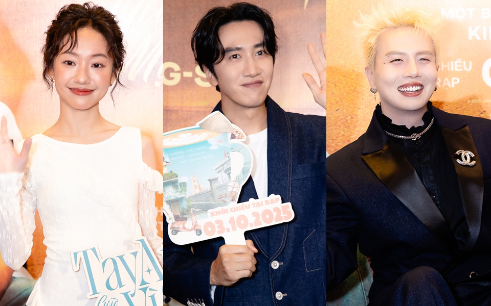 Thảm đỏ hot nhất hôm nay: Lee Kwang Soo đẹp đôi bên nàng thơ kém 37cm, Duy Khánh chiếm spotlight chỉ với 1 ánh mắt