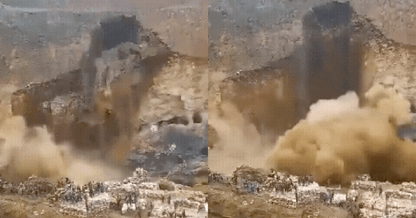 Kinh hoàng cảnh tượng đất đá đổ sập khiến ít nhất 70 người thiệt mạng avatar1763346884463 17633468849921011100145gifpng