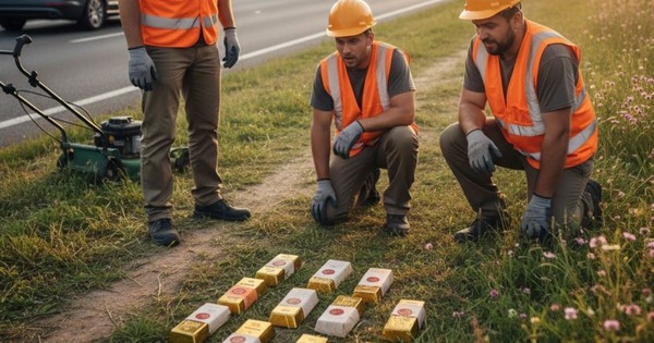 Công nhân phát hiện 8 thỏi vàng khi đang cắt cỏ: Cảnh sát vào cuộc, giá trị ước tính hơn 900 triệu đồng avatar1763453558014 1763453558730909803332jpg