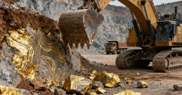 Phát hiện mỏ vàng hơn 1.400 tấn, thân quặng sâu 1.250m: Chính quyền lập tức phong tỏa toàn khu vực avatar1764687874828 17646878754181050207696png