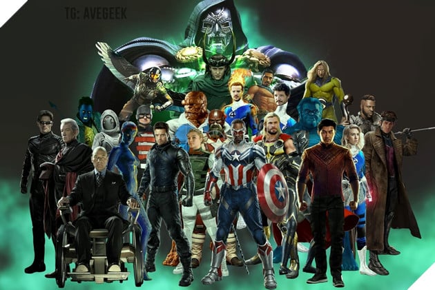 Dàn nhân vật thuộc vũ trụ Marvel