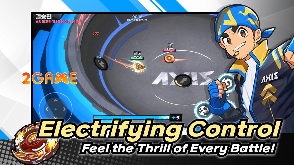 AXIS BLADE – Cuộc chiến hành động điều khiển lưỡi dao xoay tốc độ cao axisblade 1