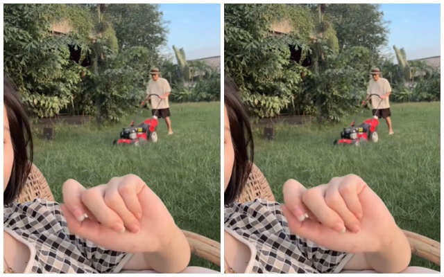 Sát ngày sinh nở, Quỳnh Lương khoe siêu xe của chồng thiếu gia khiến dân tình bật ngửa- Ảnh 2.