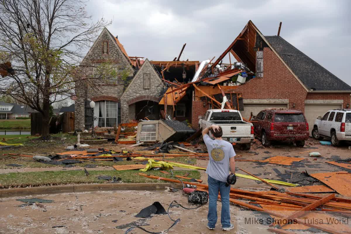 37 triệu người Mỹ hứng bão và lốc xoáy ‘trăm năm một lần’- Ảnh 4.
