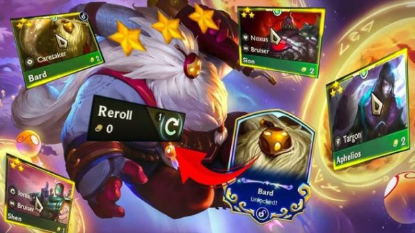 ĐTCL 16.1: Hướng dẫn con bài Bard Đấu Sĩ vừa dễ chơi, vừa mạnh bard reroll thumbjpg