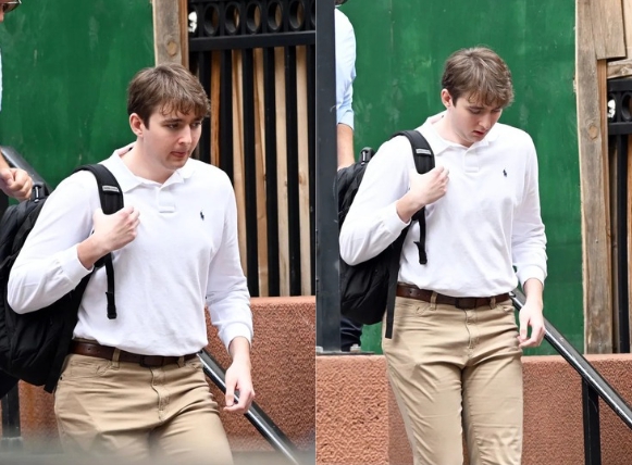 Đệ nhất công tử nước Mỹ Barron Trump gây sốc với diện mạo mới khó nhận ra- Ảnh 2.