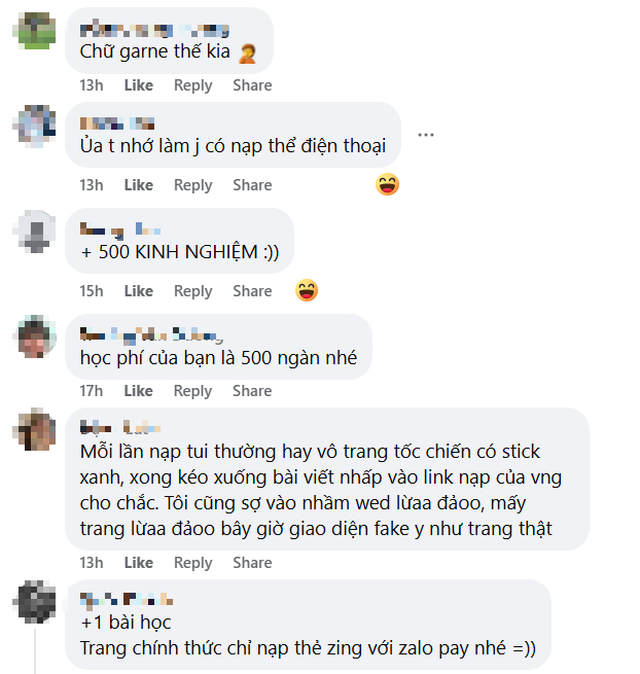 Ngay đầu năm mới, game thủ VNG đã bị “scam” khi nạp tiền, sai lầm tưởng đơn giản nhưng vẫn nhiều người mắc phải- Ảnh 5. Ngay đầu năm mới, game thủ VNG đã bị “scam” khi nạp tiền, sai lầm tưởng đơn giản nhưng vẫn nhiều người mắc phải- Ảnh 5.