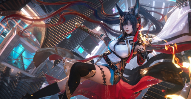 Giấu quá tài tình, nữ coser “siêu vòng 1” khiến người xem hoang mang- Ảnh 1.