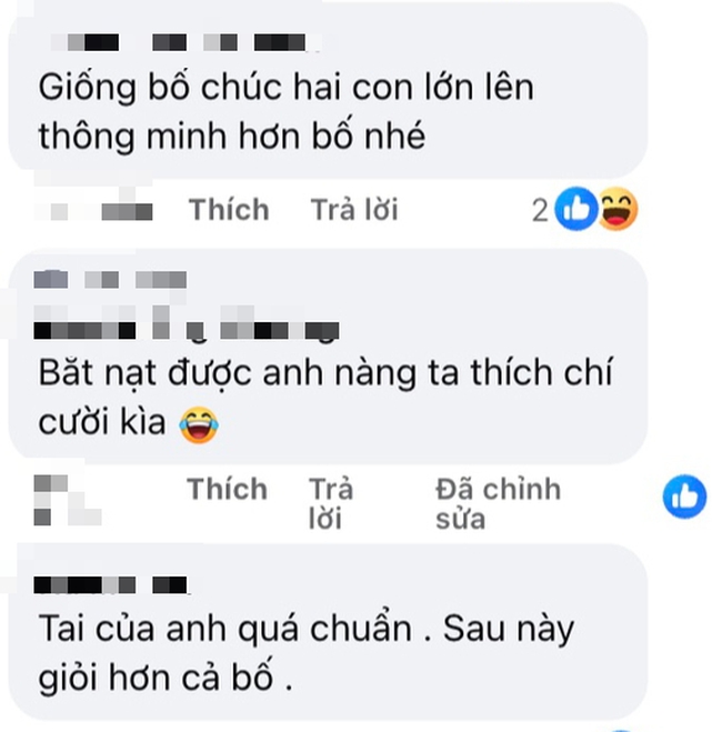 Phương Oanh đăng ảnh 2 con, người hâm mộ chú ý đôi tai bé trai: Cực thông minh, sau này giỏi giống bố!- Ảnh 2. Phương Oanh đăng ảnh 2 con, người hâm mộ chú ý đôi tai bé trai: Cực thông minh, sau này giỏi giống bố!- Ảnh 2.