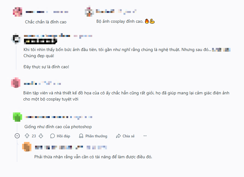 Đẳng cấp của nữ coser 2 triệu follow: