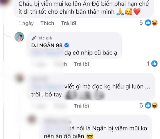 DJ Ngân 98 thản nhiên ăn hải sản khi mũi đang bị biến chứng nhiễm trùng nặng?- Ảnh 4.