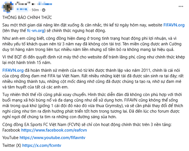 Một forum có tiếng của cộng đồng game thủ Việt ngừng hoạt động, khép lại hành trình 15 năm- Ảnh 2. Một forum có tiếng của cộng đồng game thủ Việt ngừng hoạt động, khép lại hành trình 15 năm- Ảnh 2.