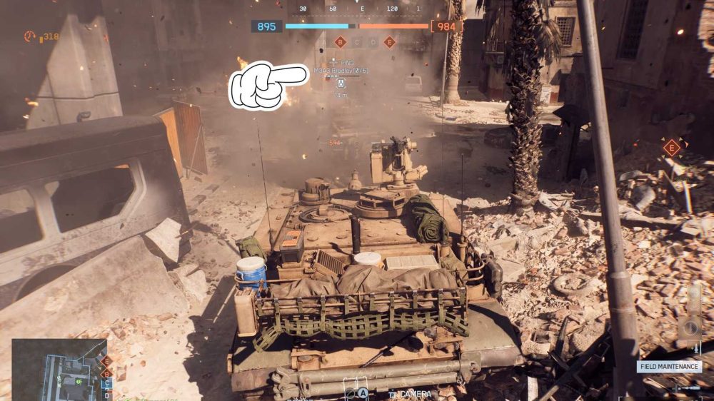 Battlefield 6 Shooting Friendly Tank