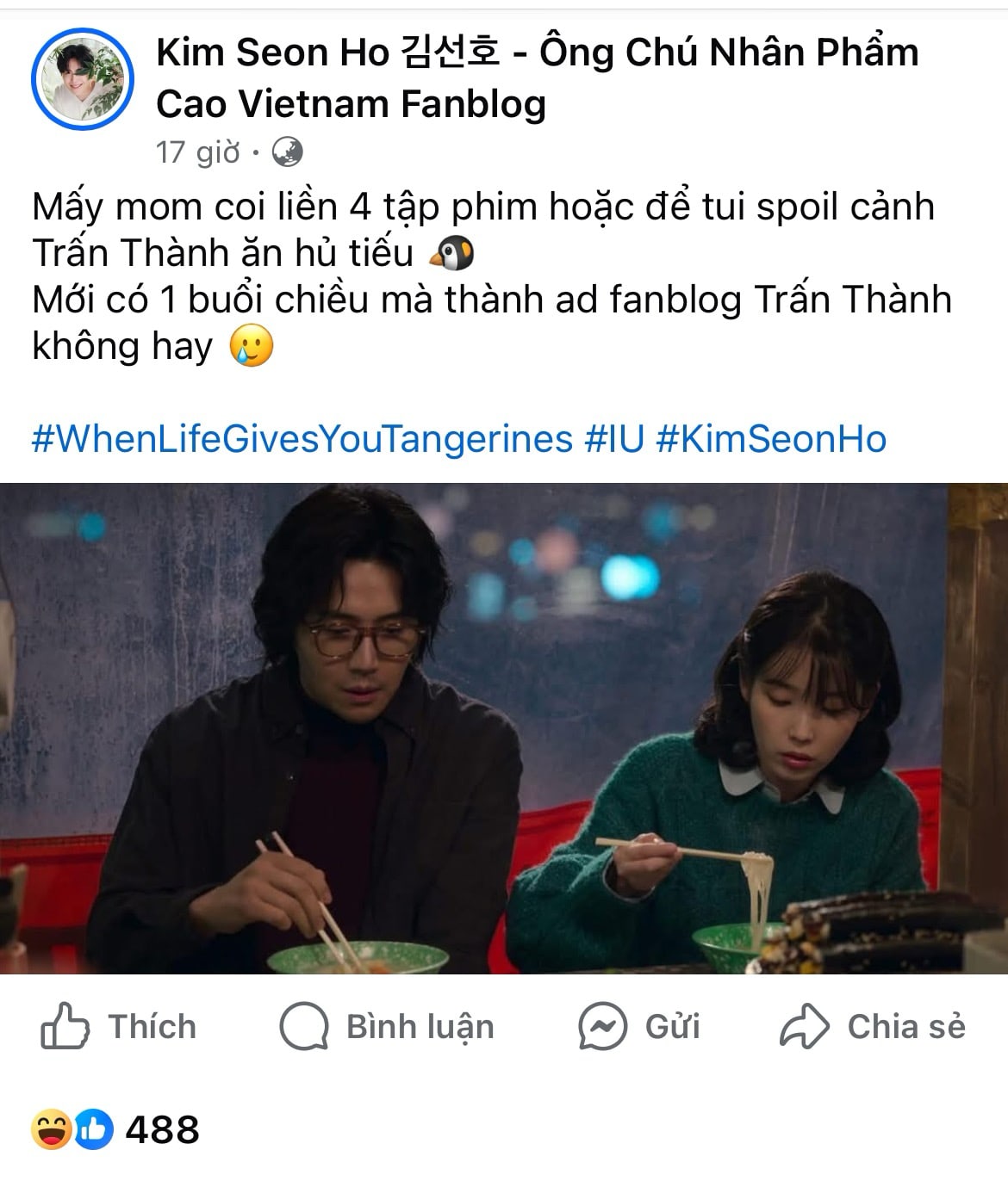 Trấn Thành bất ngờ