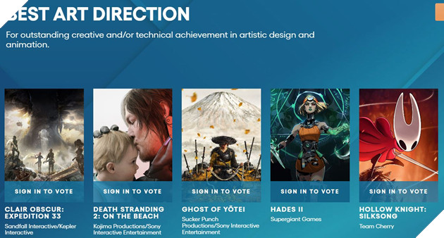 The Game Awards 2025: Tổng Hợp Các Ứng Viên Được Đề Cử Cho Từng Hạng Mục 5