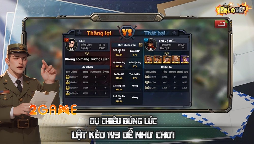 Trải nghiệm Biệt Đội Thép – Cuộc chiến thời gian thực tại các đấu trường rực cháy bietdoithep mobile 3 latkeo