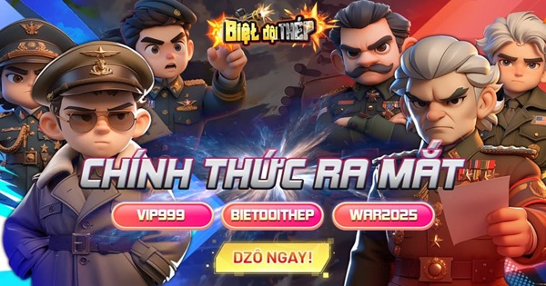 Trải nghiệm Biệt Đội Thép – Cuộc chiến thời gian thực tại các đấu trường rực cháy bietdoithep mobile thumbjpg