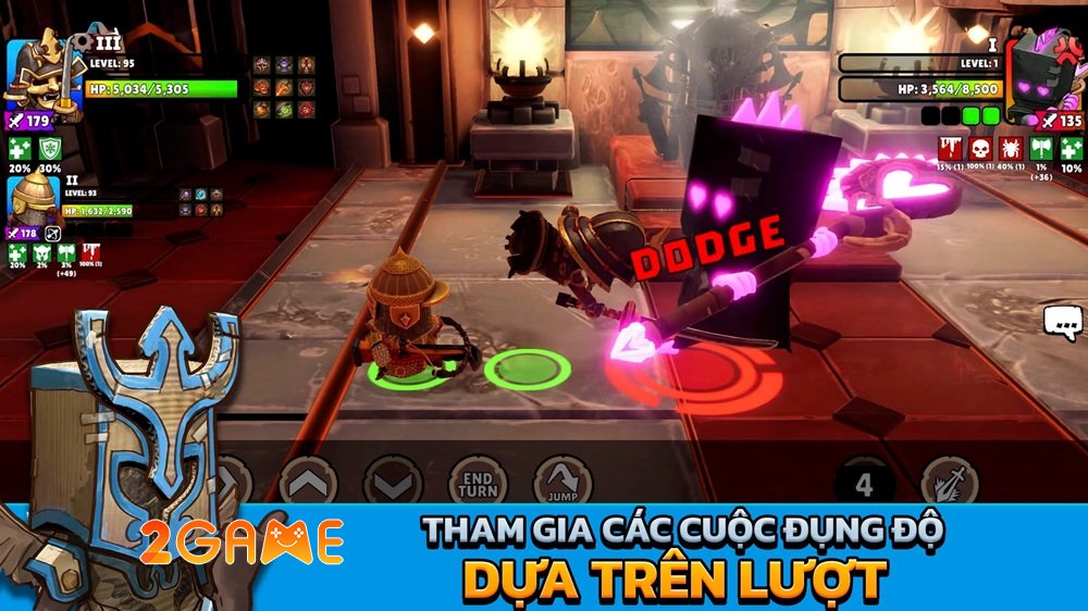 bighelmetsheroesofdestiny-4 Big Helmets: Heroes of Destiny kết hợp độc đáo giữa chiến đấu theo lượt, RPG và roguelike bighelmetsheroesofdestiny 4