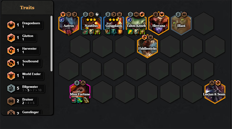 Đội hình Bilgewater DTCL Mùa 16 TFT bilgewater dtcl 16