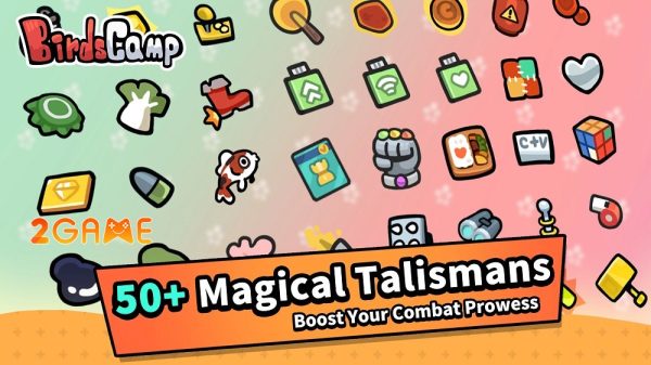 Birds Camp – Game phòng thủ tháp kết hợp xây dựng bộ bài thiết kế dễ thương birds camp pre reg 5