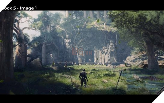 Black Panther đứng trước một nơi khá giống hầm mộ