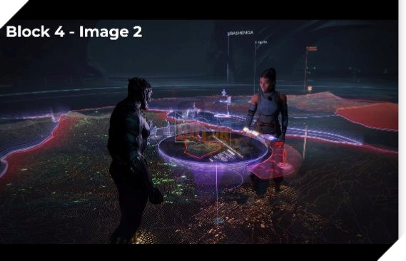 Hình ảnh Black Panther đang bàn chiến thuật với Shuri