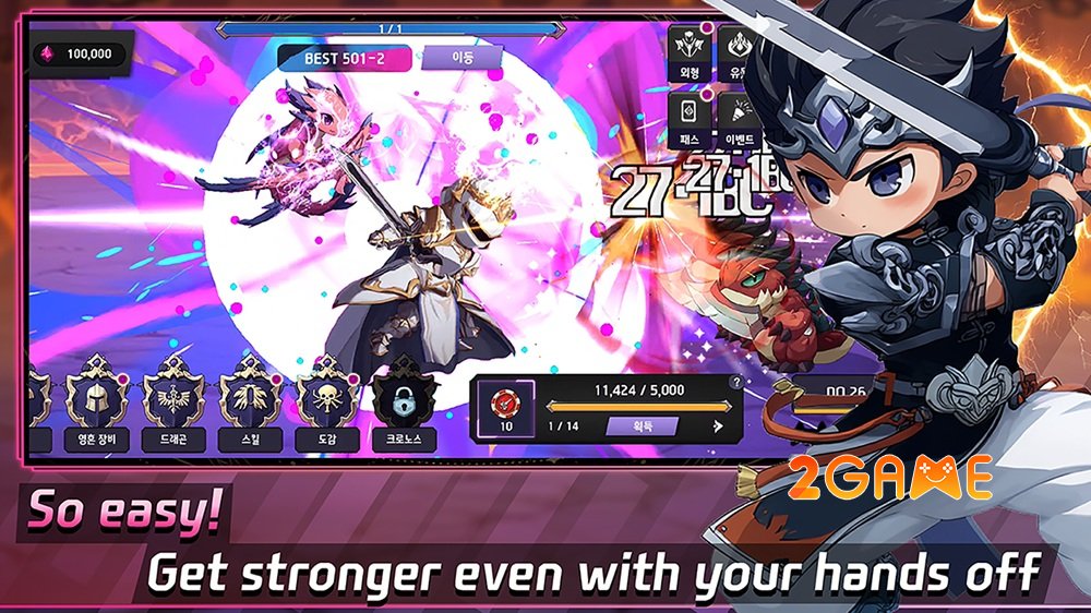 Black Shadow: Idle RPG – Trở thành người thừa kế cuối cùng của Đế chế Bóng tối blackshadowidlerpg 3