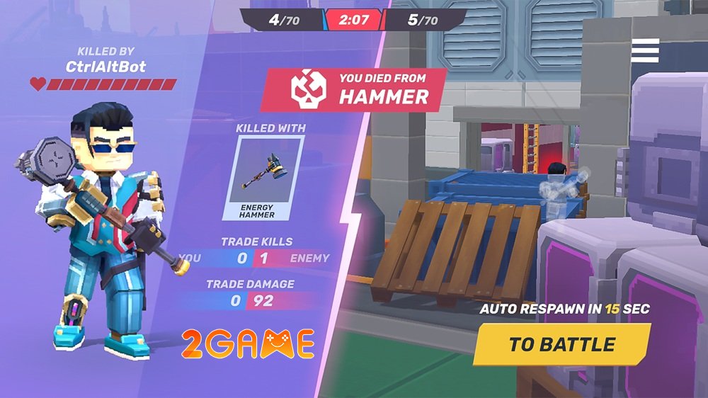 Bloxel Arena – Lối chơi hành động 5v5 nhanh gọn, kịch tính bloxelarena 5