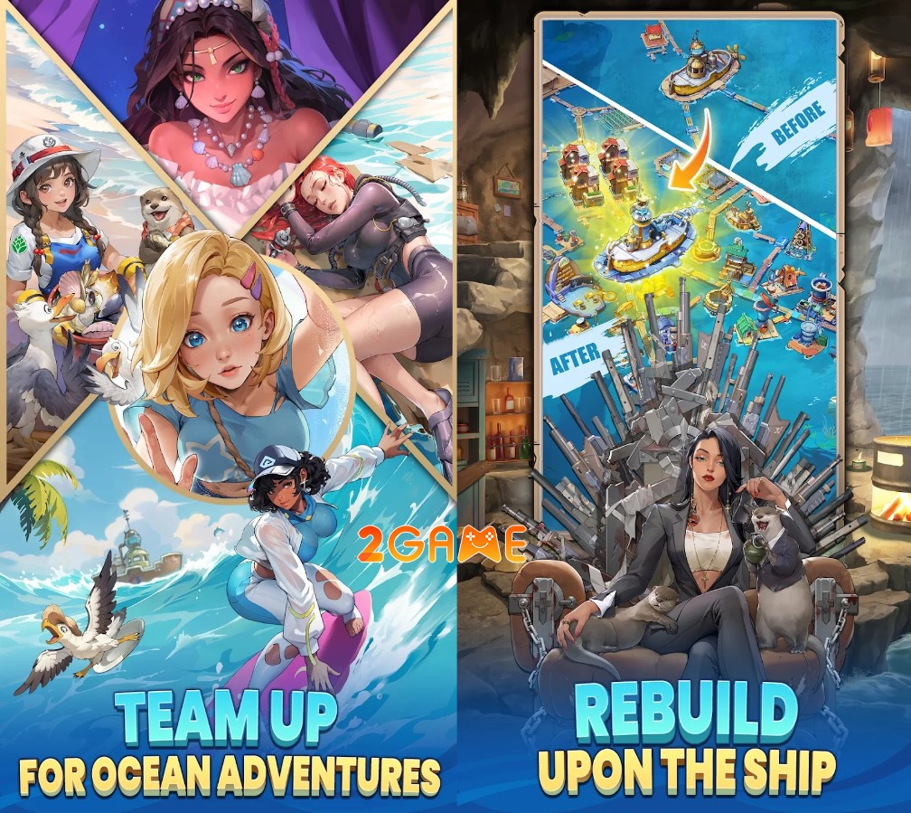 game nhập vai sinh tồn Blue Odyssey: Survival