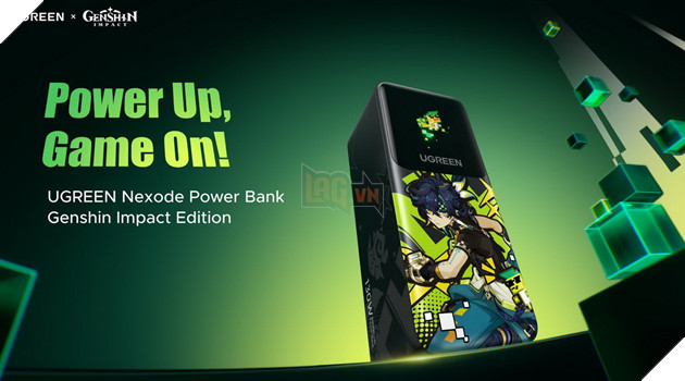 Genshin Impact Và UGREEN ra mắt bộ sưu tập sạc nhanh mang chủ đề Kinich độc quyền 6